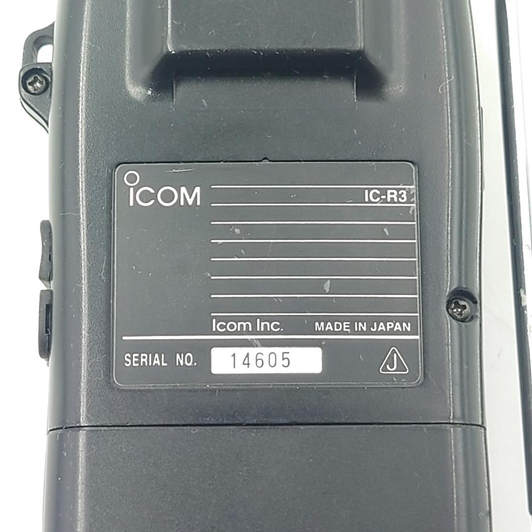 【動作未確認】 ICOM IC-R3 受信機 本体のみ ジャンク扱いで