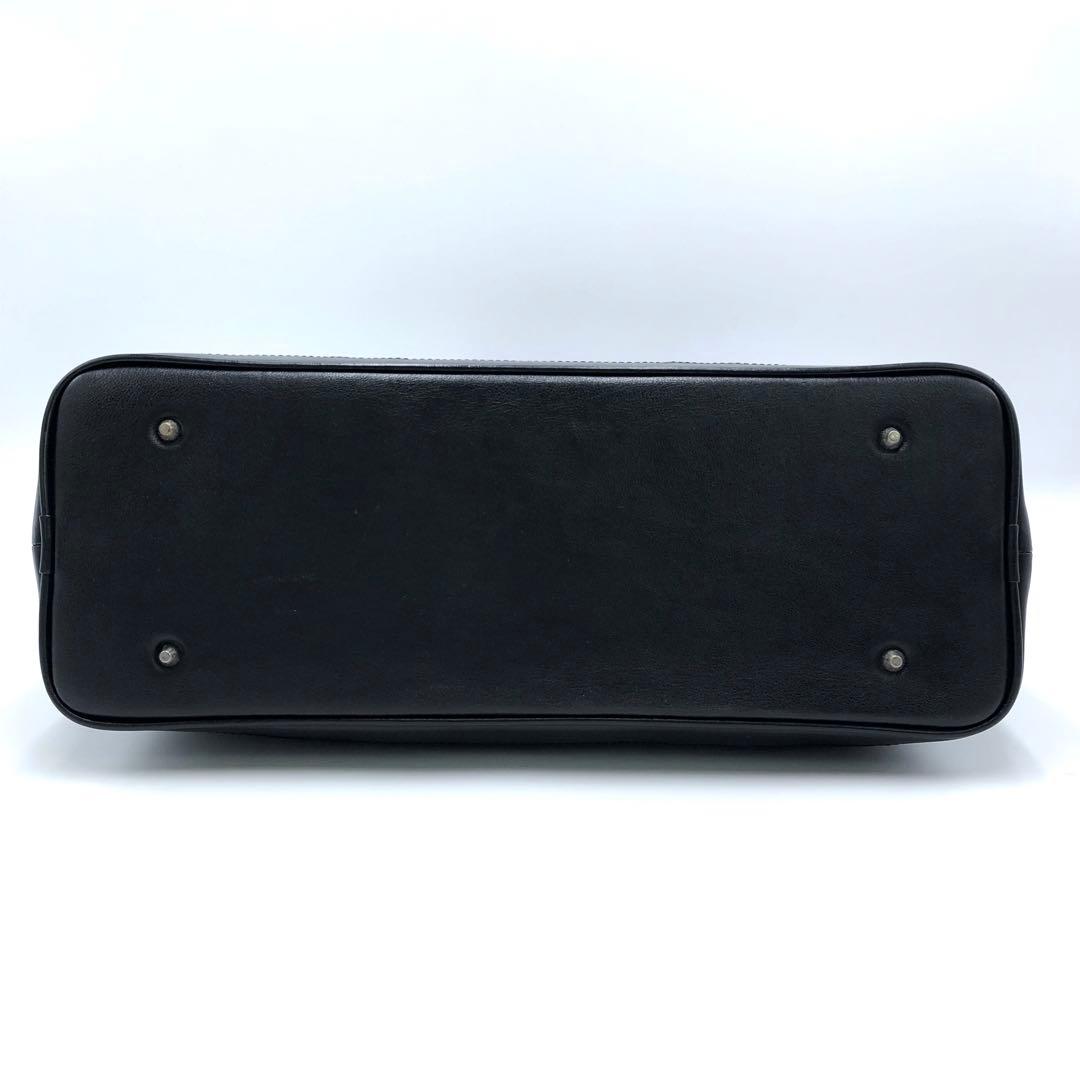美品✨シーカー 別注 レザー トートバッグ ビジネス 肩掛け A4可 ブラック黒