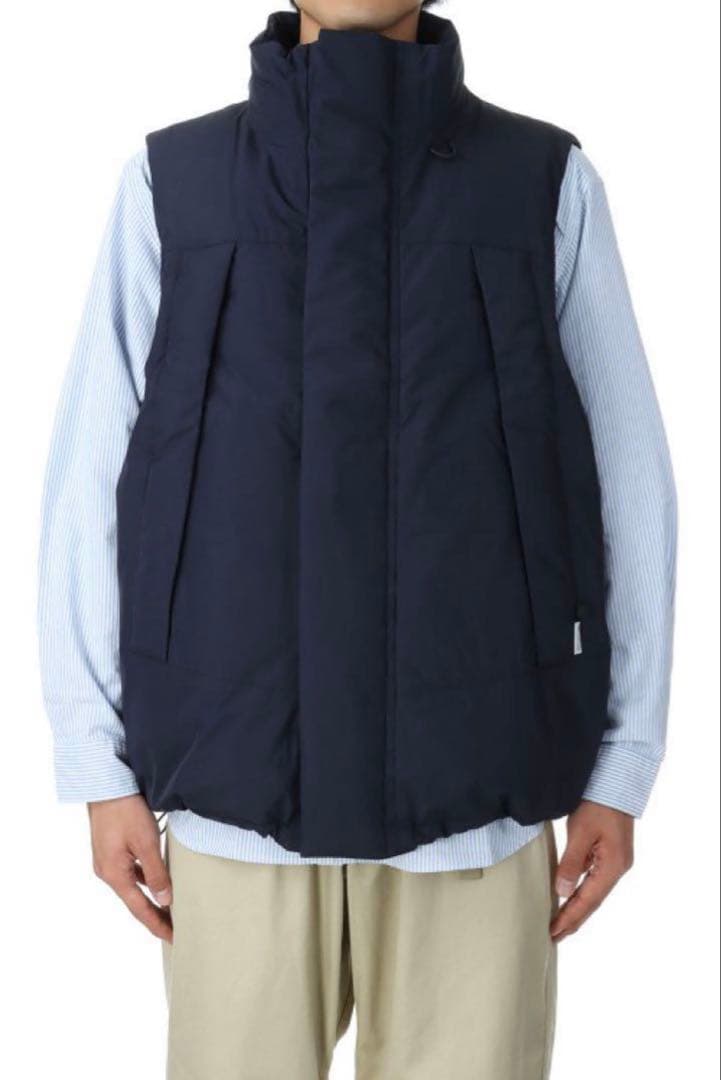DIWA PIER39 GORE-TEX DOWN VEST ネイビー