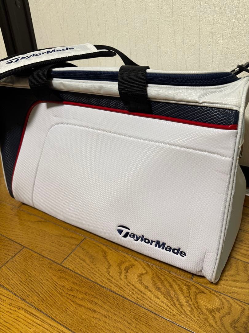 【美品】TaylorMade テーラーメイド ボストンバッグ シューズ収納付き