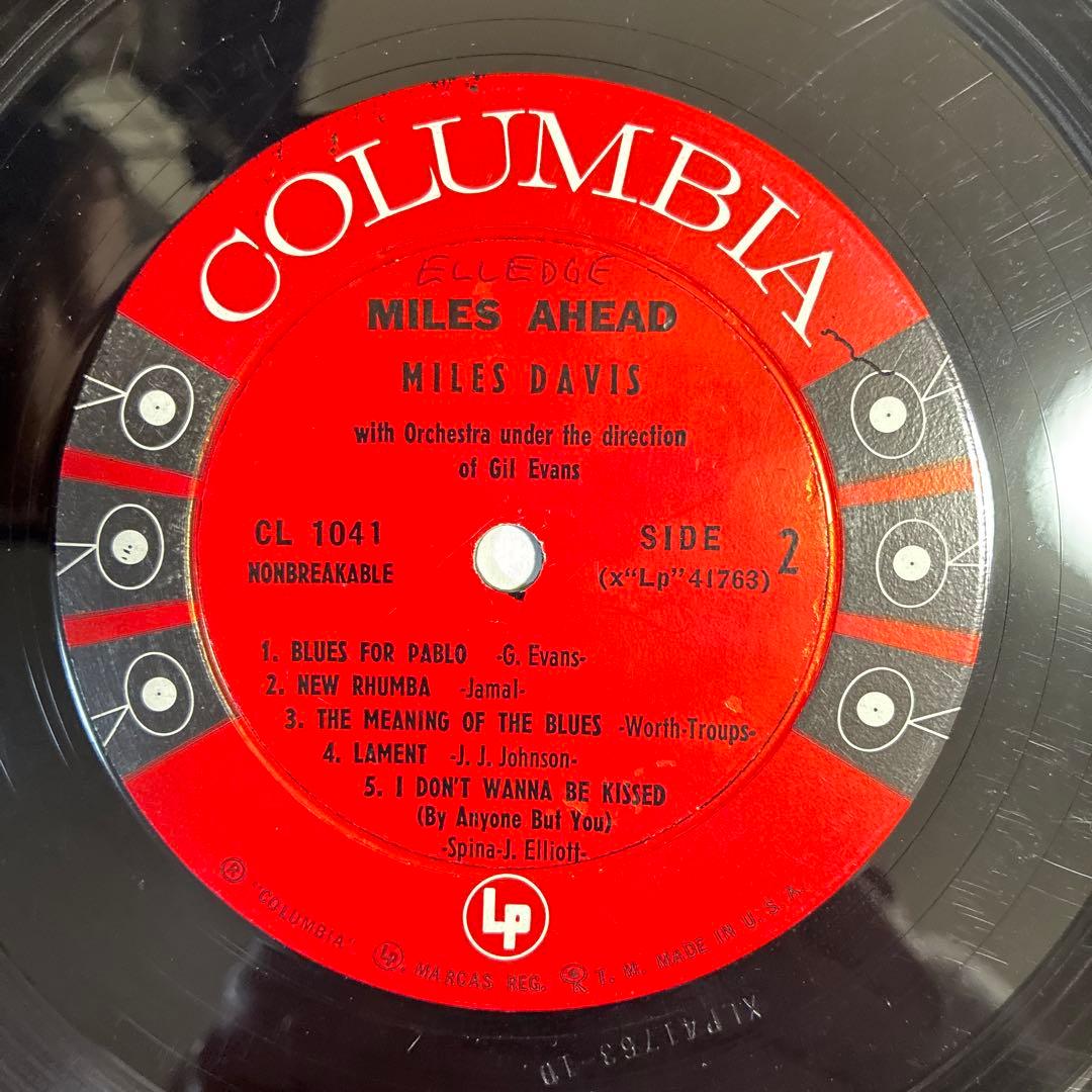 マイルスデイビス 名盤 レコード マイルスアヘッド USオリジナルモノ盤