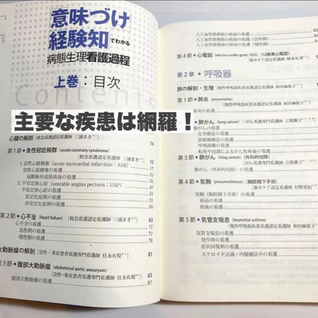 【※入手困難※最新版】「意味づけ」「経験知」でわかる病態生理看護過程 上巻