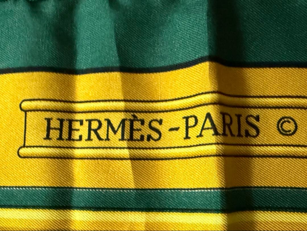 HERMES エルメス 大判スカーフ バンダナ