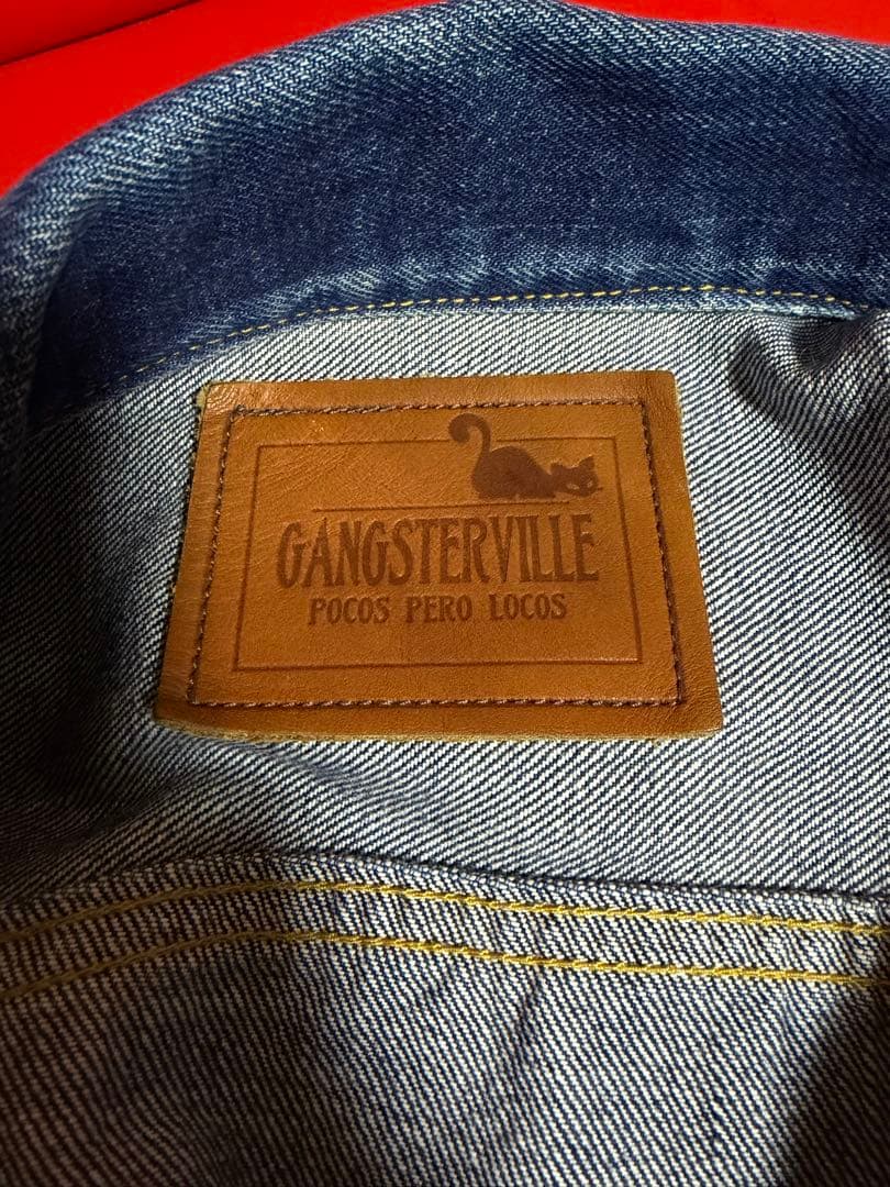 GANGSTERVILLE デニムジャケット　Sサイズ　Gジャン