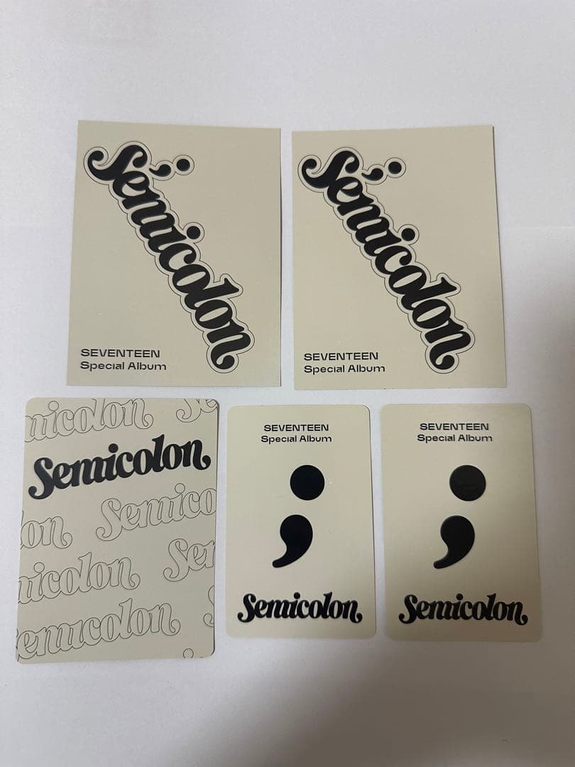 semicolon ミンギュ セット