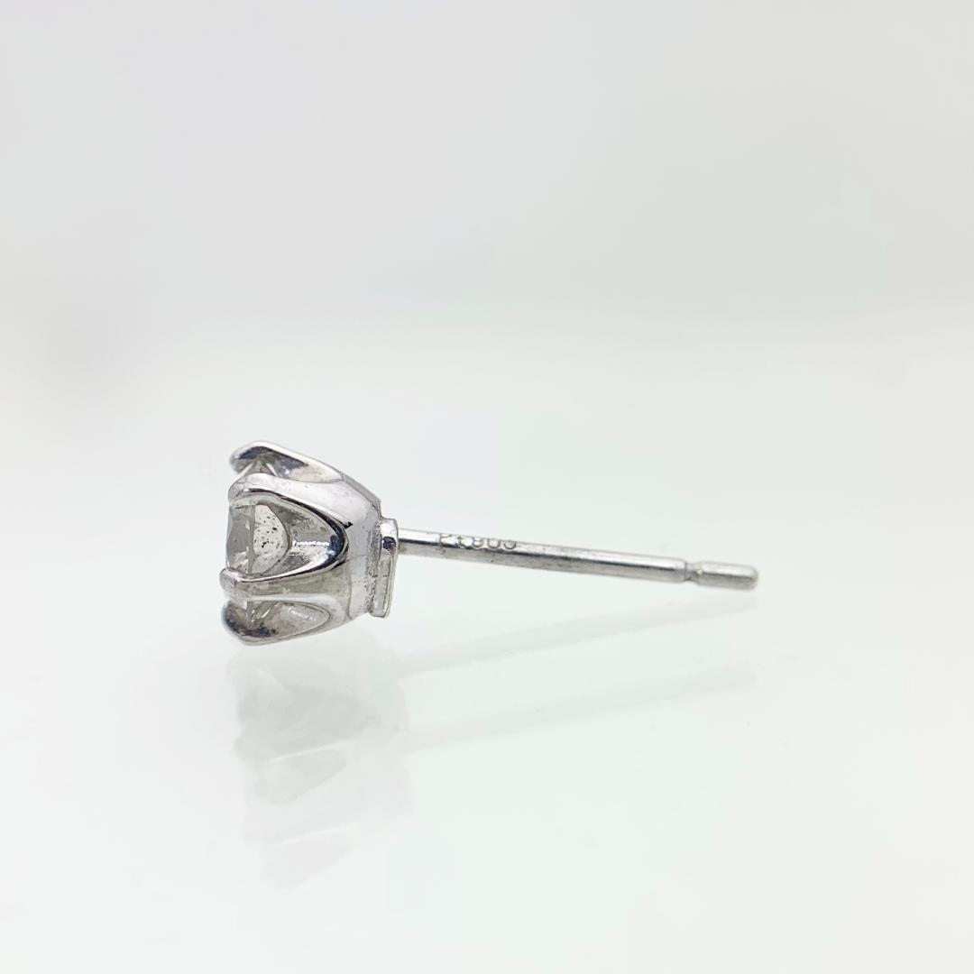 新品 ダイヤモンド 片耳 ピアス 0.25ct Pt900