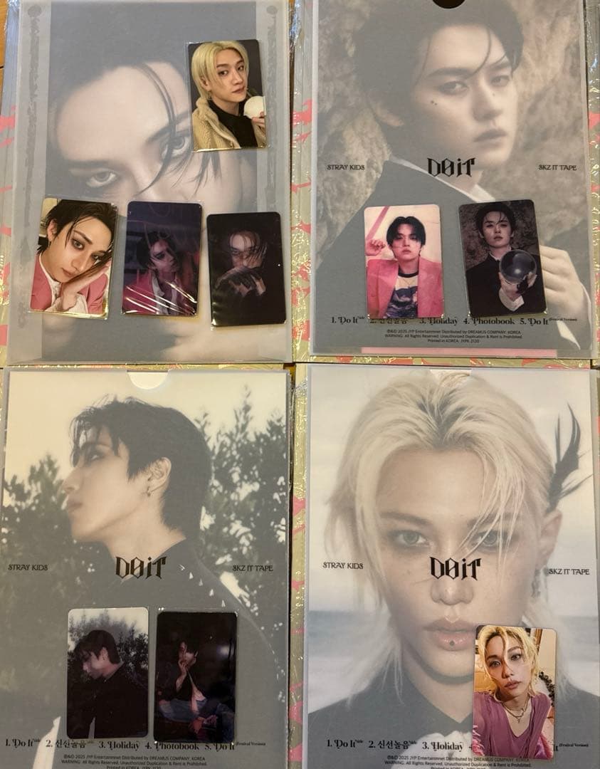 Stray Kids DOIT CD8枚セット　フォトボードメンバーコンプリート