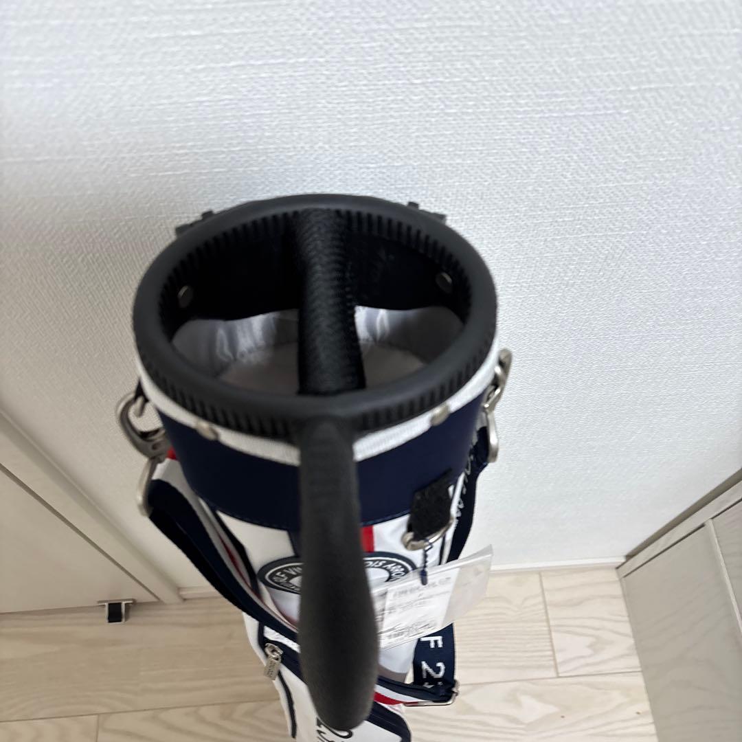 【新品未使用】23KU GOLF セルフスタンドバックストライプデザイン