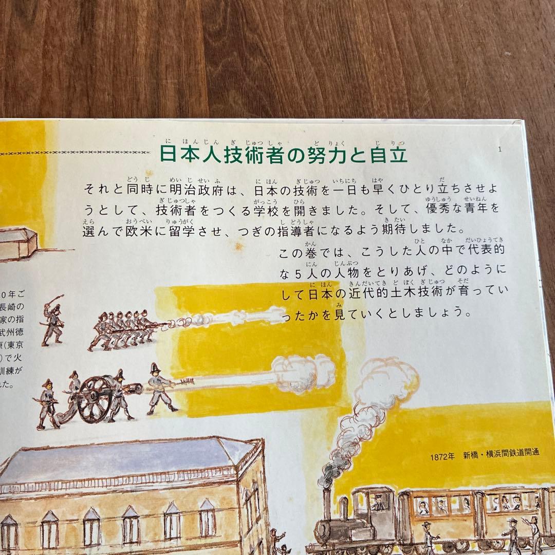 土木の絵本　かこさとし　人をたすけ国をつくったお坊さん、近代土木の夜明け、他1冊