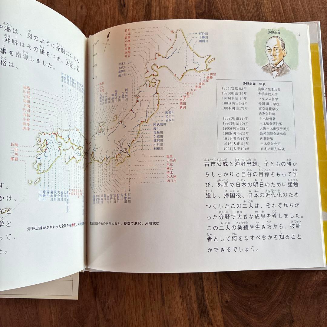 土木の絵本　かこさとし　人をたすけ国をつくったお坊さん、近代土木の夜明け、他1冊