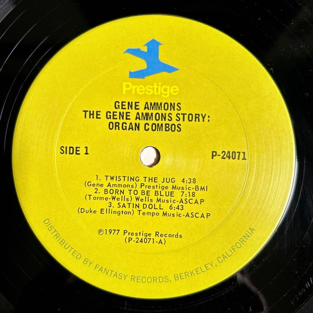 洋楽 Gene Ammons Organ Combos US