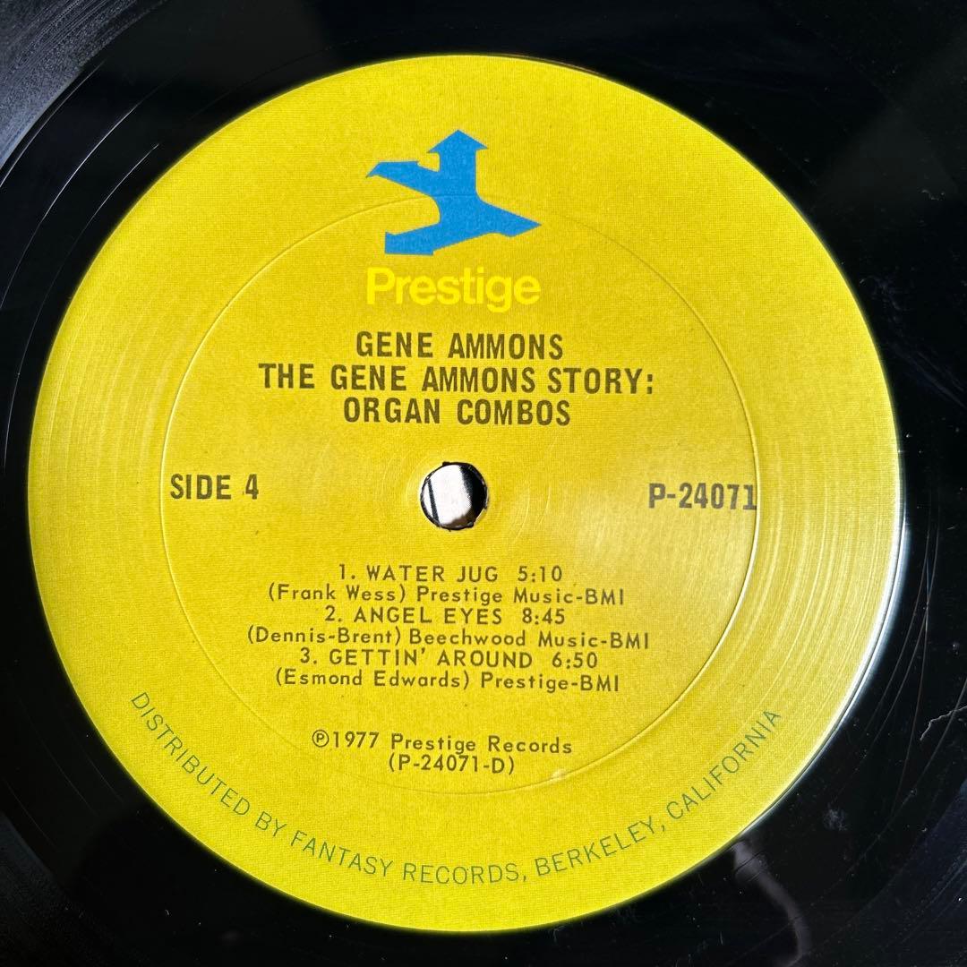 洋楽 Gene Ammons Organ Combos US