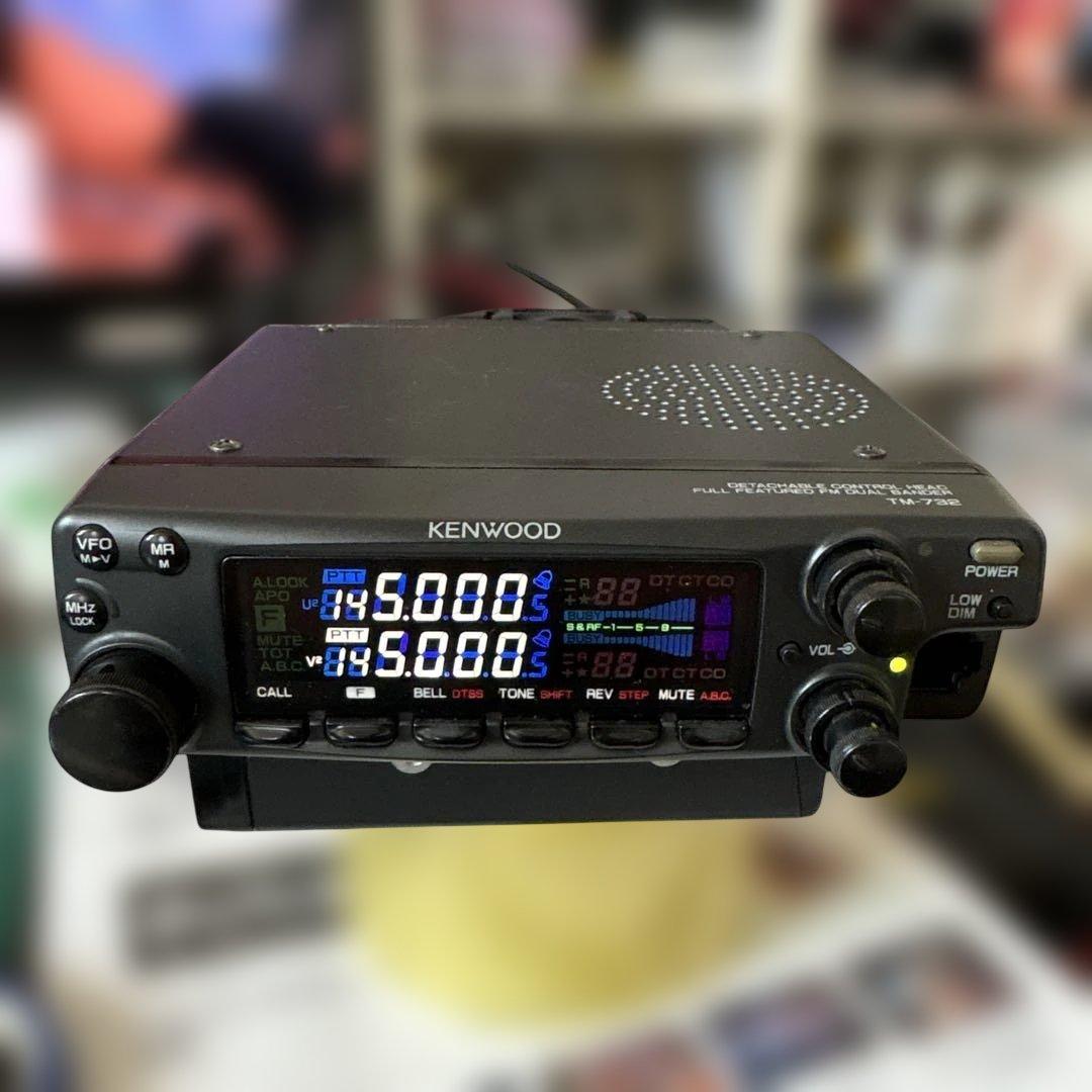 早い者勝ち！ケンウッドＴＭ－７３２Ｓハイパワー受信拡張