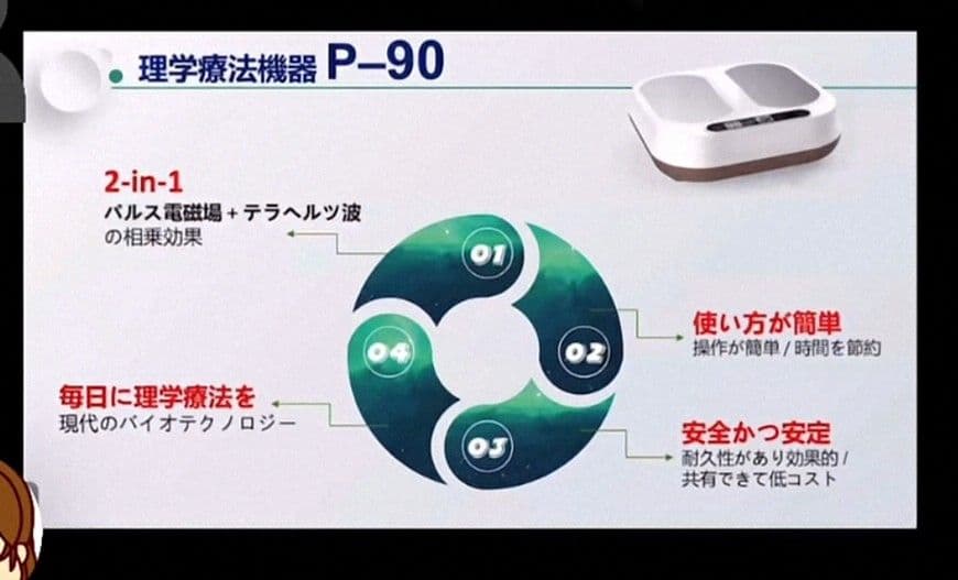 OlyLife THz Tera-P90 オリーライフ テラヘルツ 健康管理機器