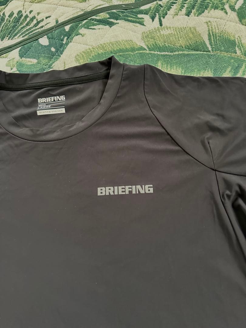 SALE！！BRIEFING☆リラックスフィットTシャツ ☆L☆ロゴ