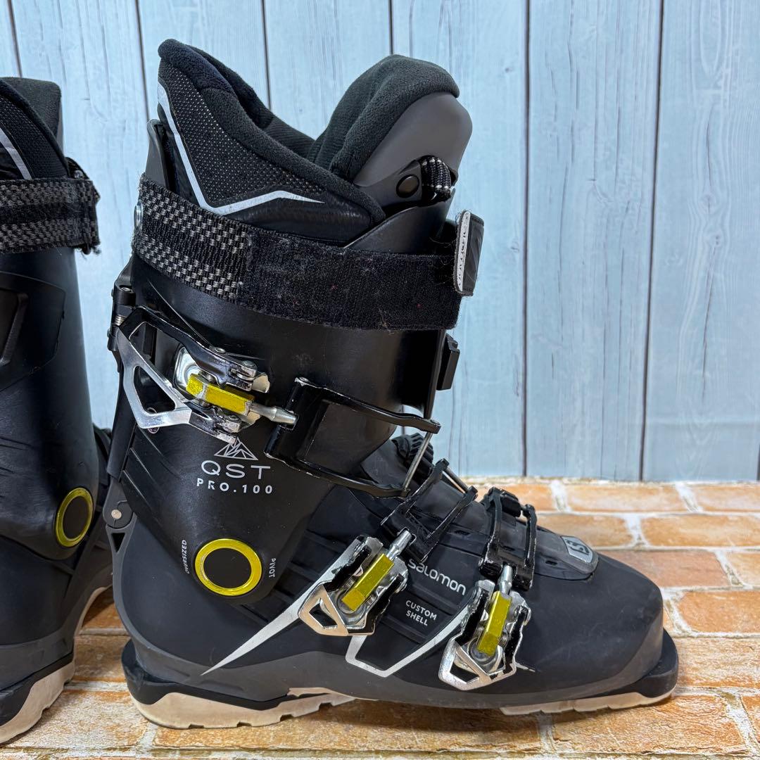 Salomon QST PRO 100 スキー ブーツ 靴 ケース付き