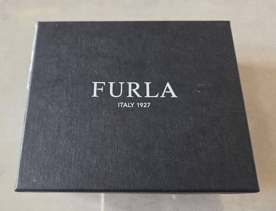 【美品】FURLA フルラ 6連 キーケース ブルー レザー