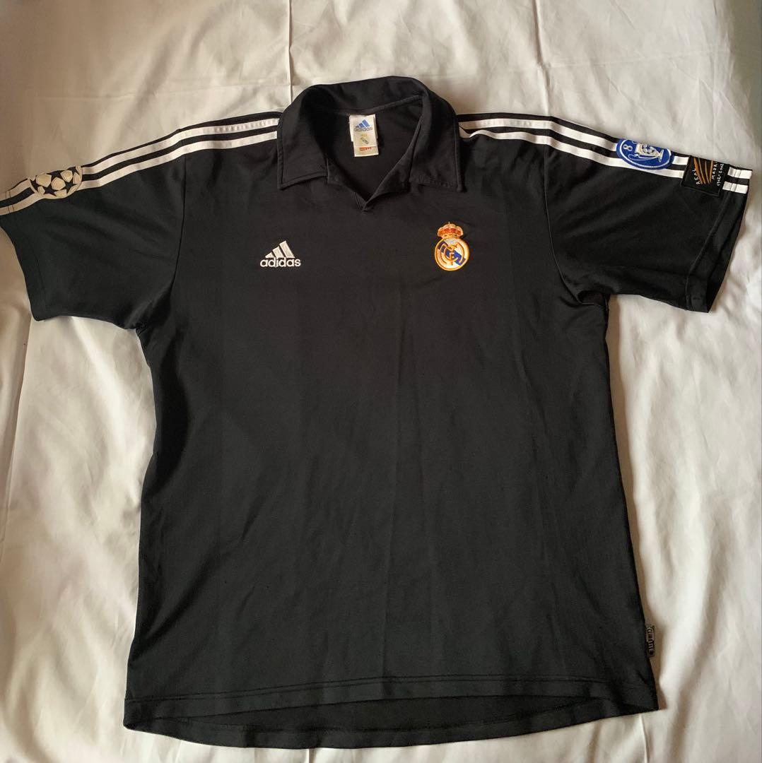 Y2K レアルマドリー 100周年記念 CLモデル adidas サッカーシャツ