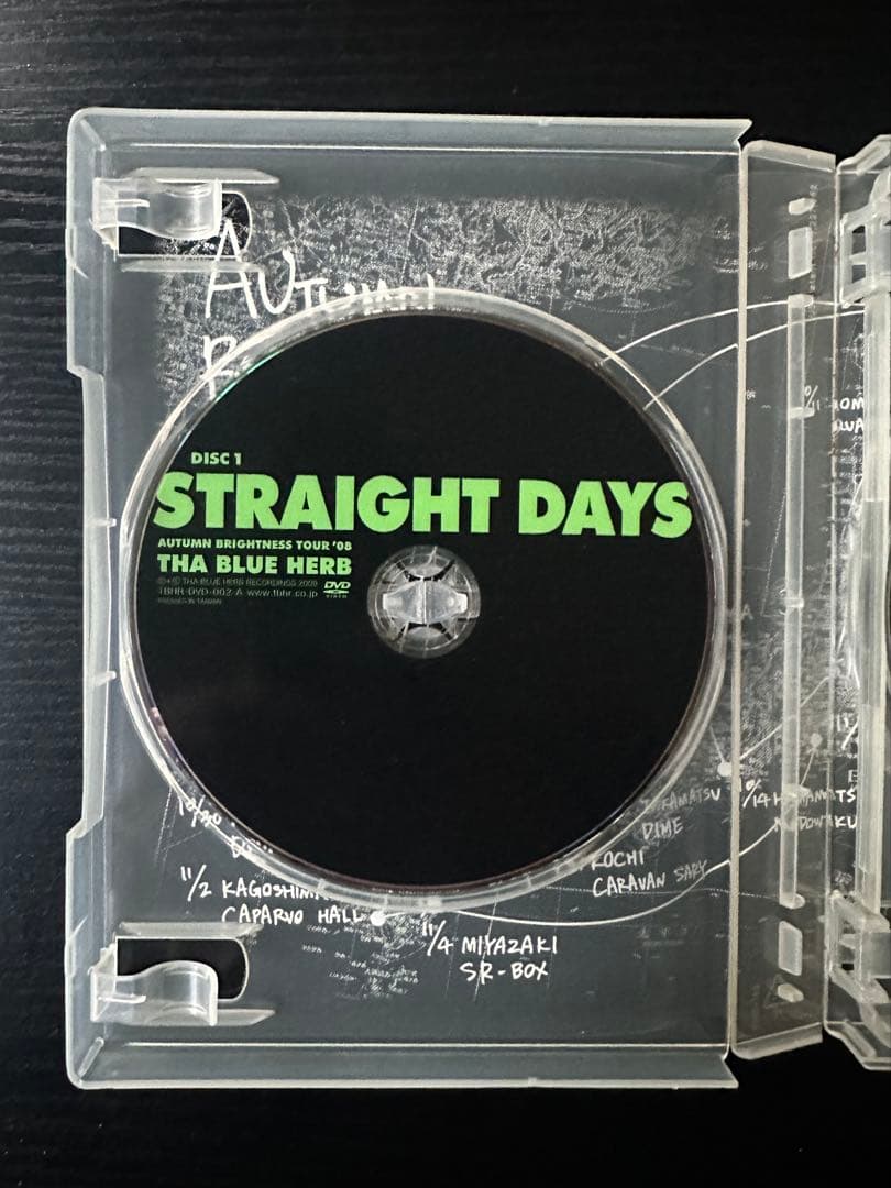 レア 3枚組 ＋おまけ THA BLUE HERB STRAIGHT DAYS