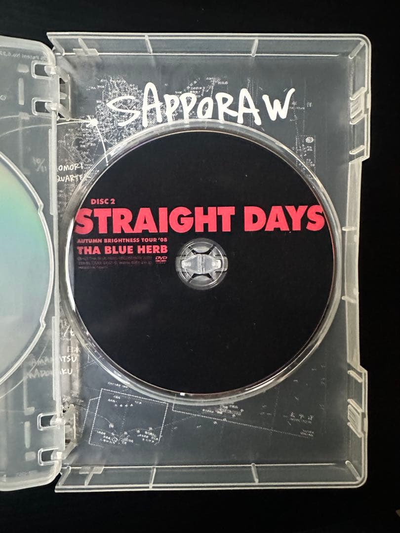 レア 3枚組 ＋おまけ THA BLUE HERB STRAIGHT DAYS