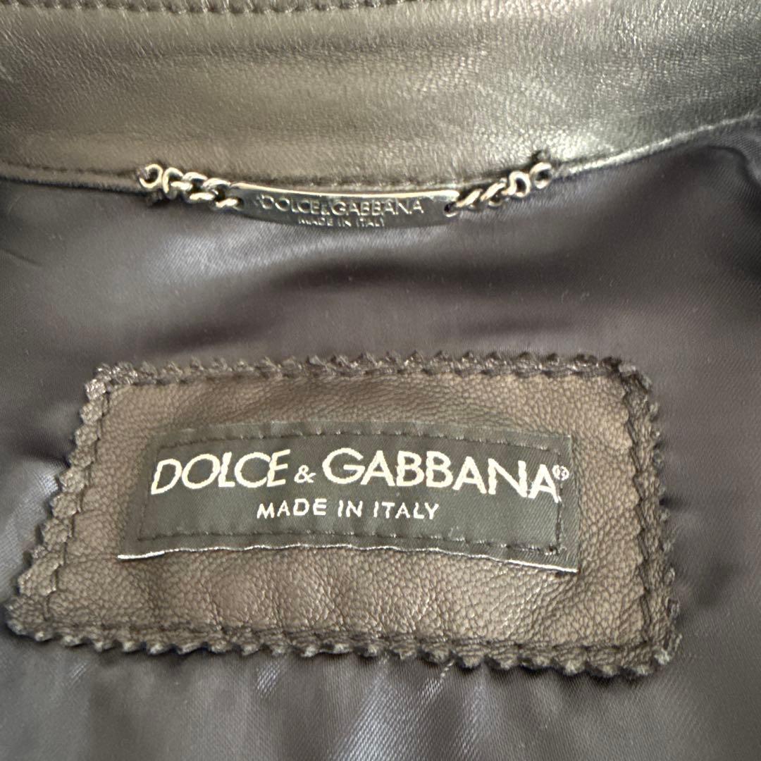 Reify　DOLCE&GABBANA ブラックレザージャケット