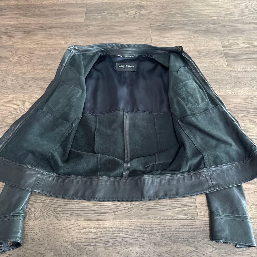 Reify　DOLCE&GABBANA ブラックレザージャケット
