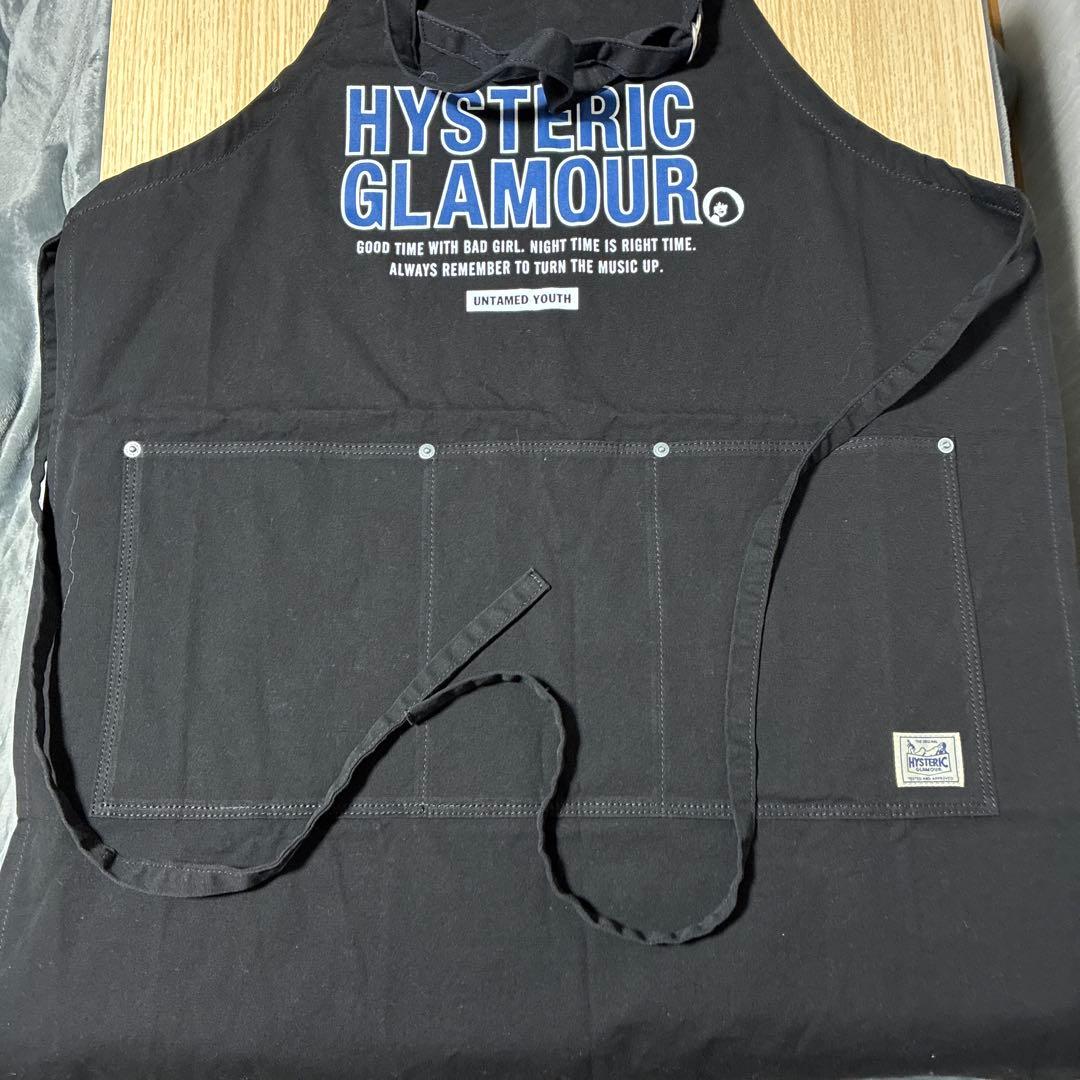 HYSTERIC GLAMOUR 新品 エプロン ブラック