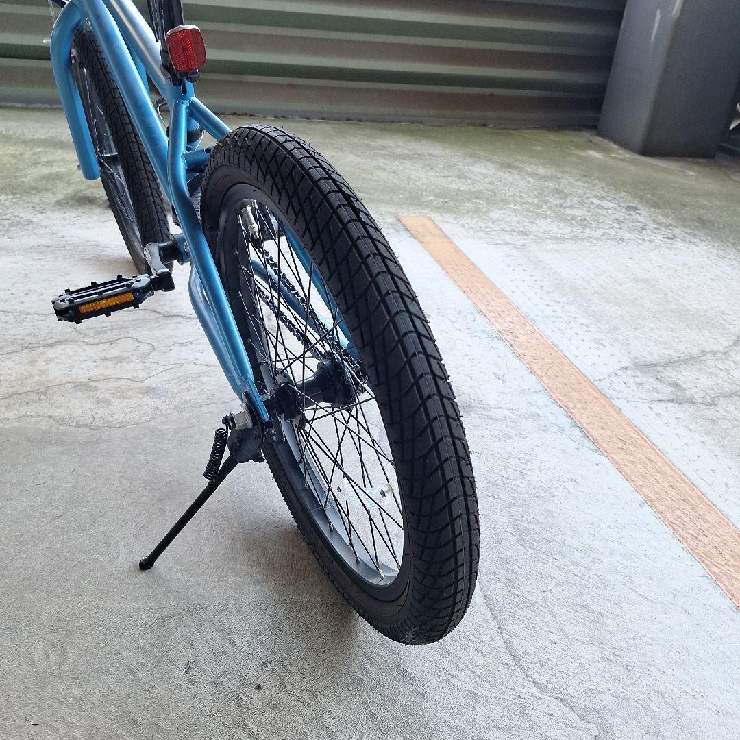 美品　BMX 　ストリート　青　ブルー　20インチ　送料込み