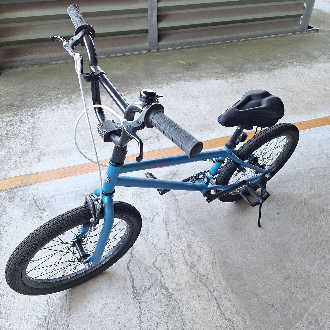 美品　BMX 　ストリート　青　ブルー　20インチ　送料込み