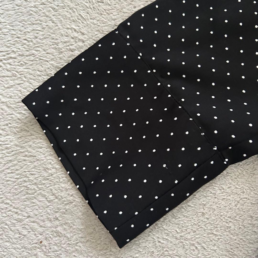 【美品】 BEARDSLEY ビアズリー ドットブザムシャツ 長袖 ゆったり