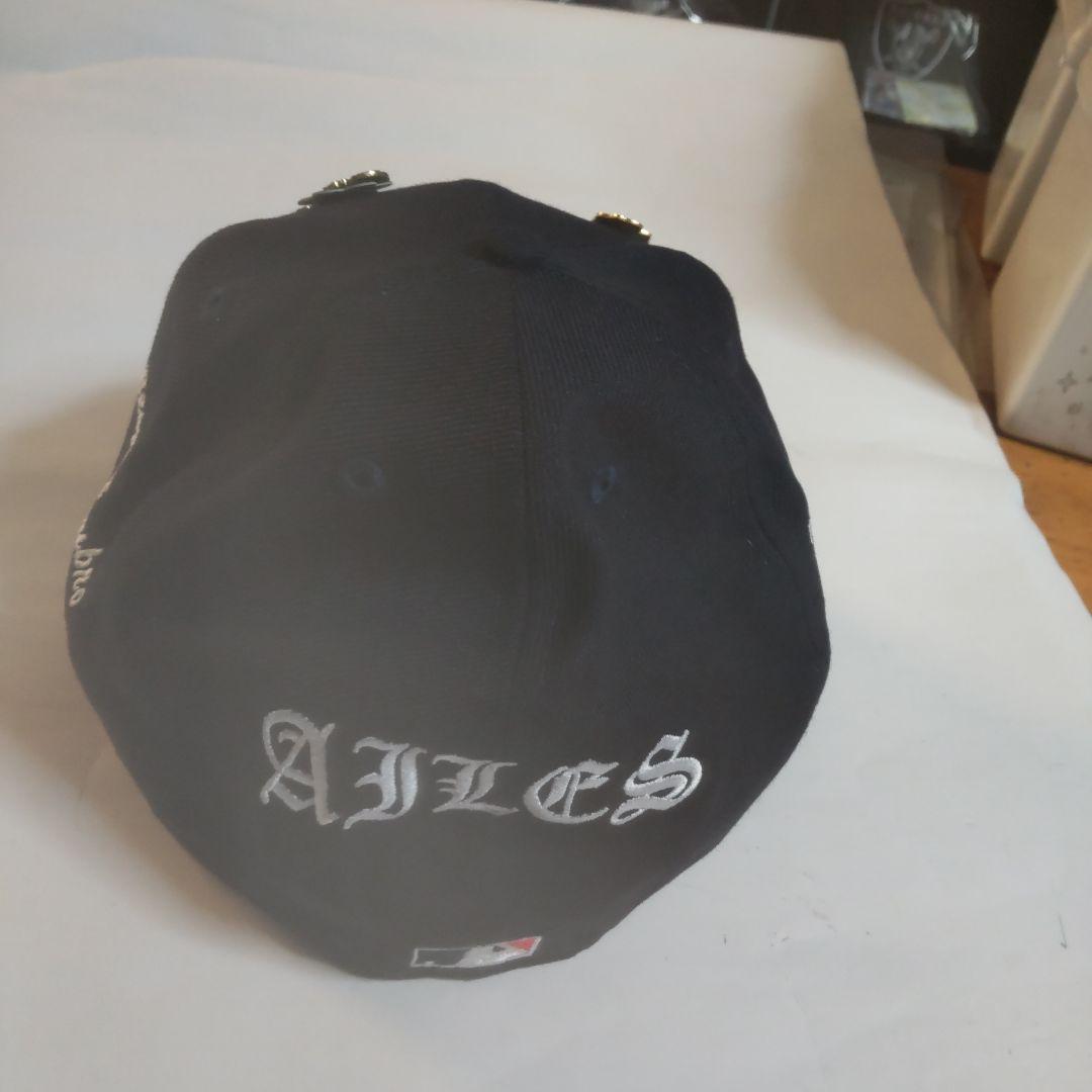 崎山翼、ヤンキース、New Era 59FIFTY キャップ 7 1/2 黒