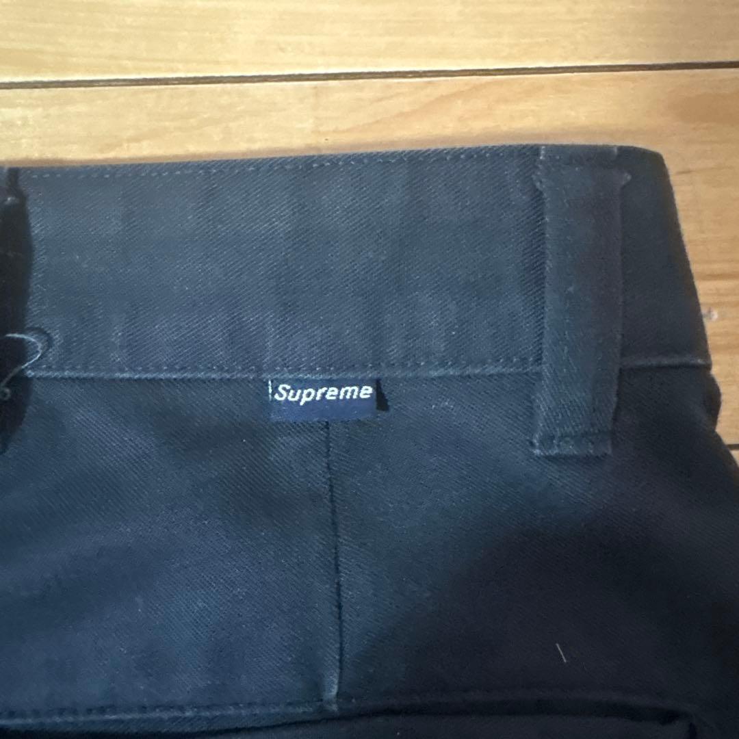 supreme ワークパンツ 32サイズ ネイビー