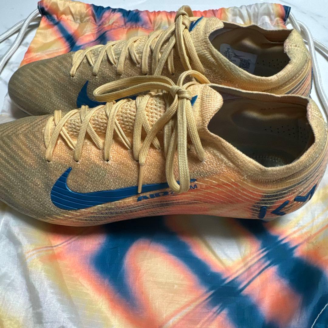 Nike Mercurial サッカーシューズ ベージュ/青