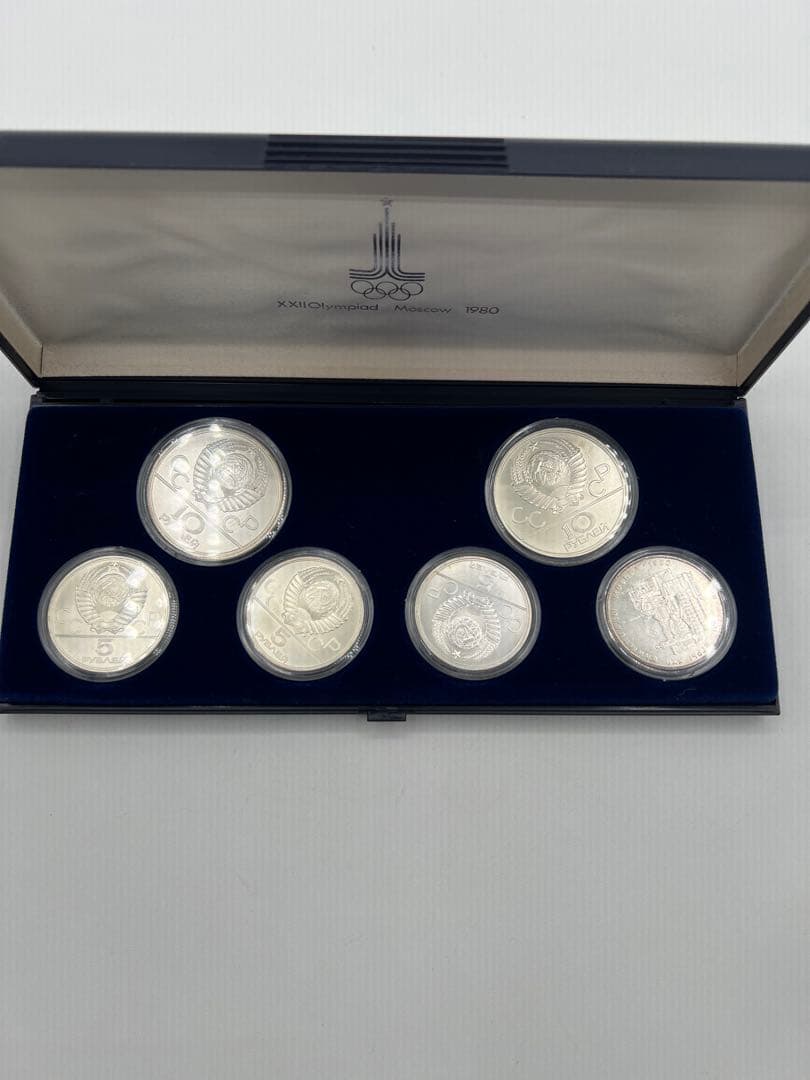 【1980年オリンピック公式記念銀貨セット】　メダル