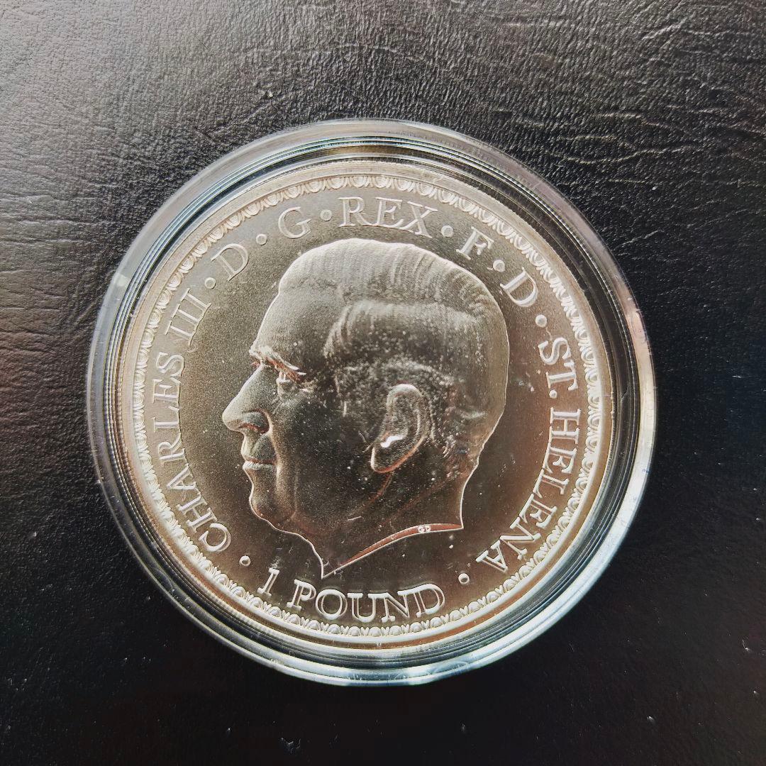 ウナとライオン2023年 イギリス 1ポンド 銀貨