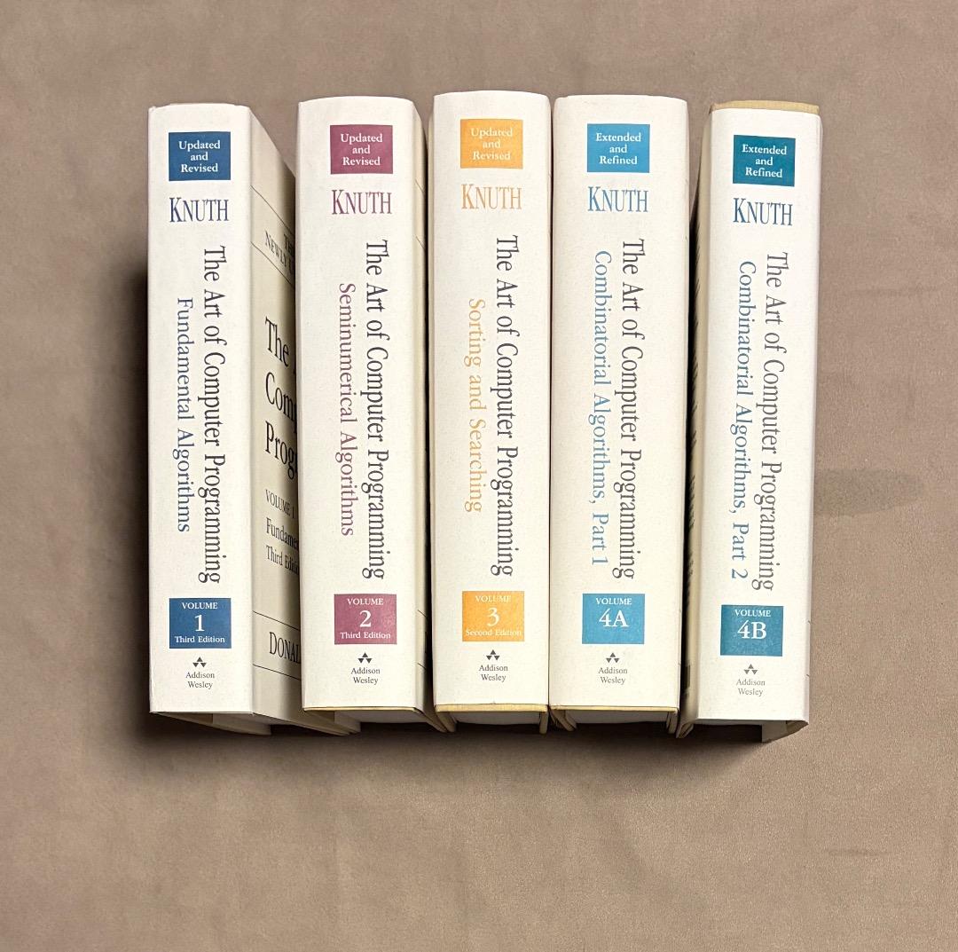 The Art of Computer Programming 5冊セット