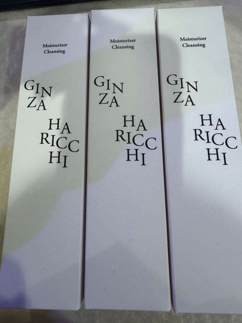 GINZA HARICCHI モイスチャライザー クレンジング 3本セット