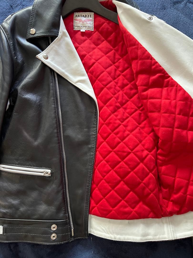 Lewis Leathers ルイスレザーサイクロン バイカラーカスタム 40