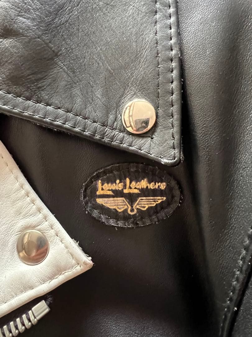Lewis Leathers ルイスレザーサイクロン バイカラーカスタム 40