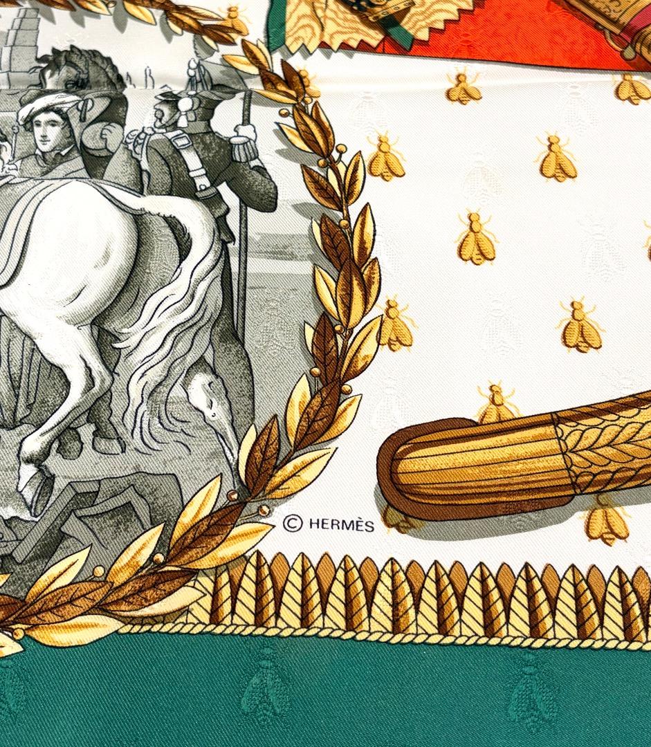 HERMES エルメス　カレ90 NAPOLEON ナポレオン
