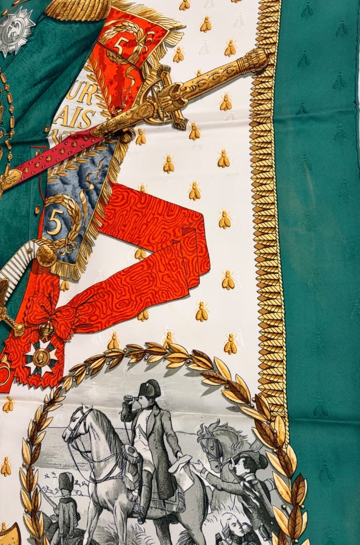 HERMES エルメス　カレ90 NAPOLEON ナポレオン