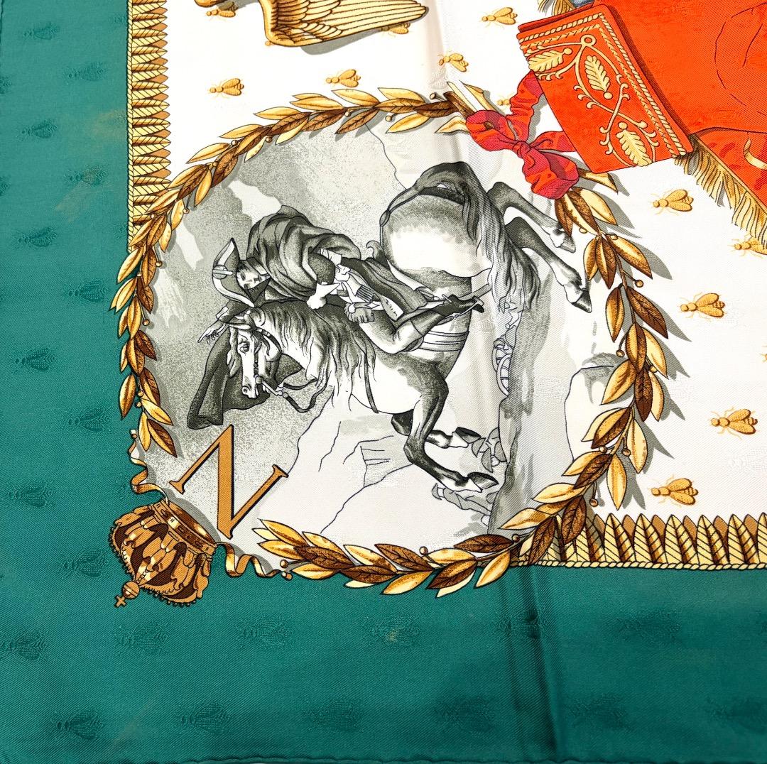HERMES エルメス　カレ90 NAPOLEON ナポレオン