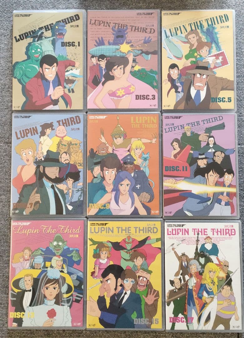 ルパン三世 DVD-BOXセカンド.ファーストTVシリーズ TVSpl　劇場版