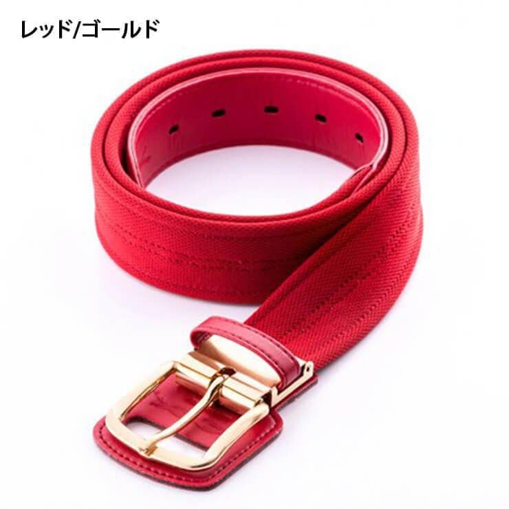 特別価格　箱なし　野球専用ベルト　コアエナジー 3　レッド /ゴールド　ベルト