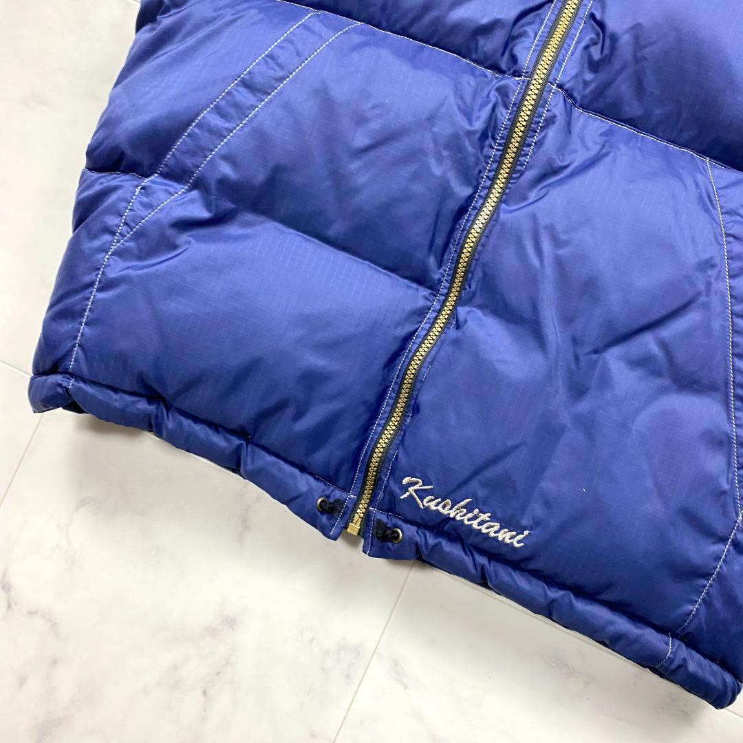LLサイズ KUSHITANI クシタニ ダウン ベスト バイク 防寒 ブルー