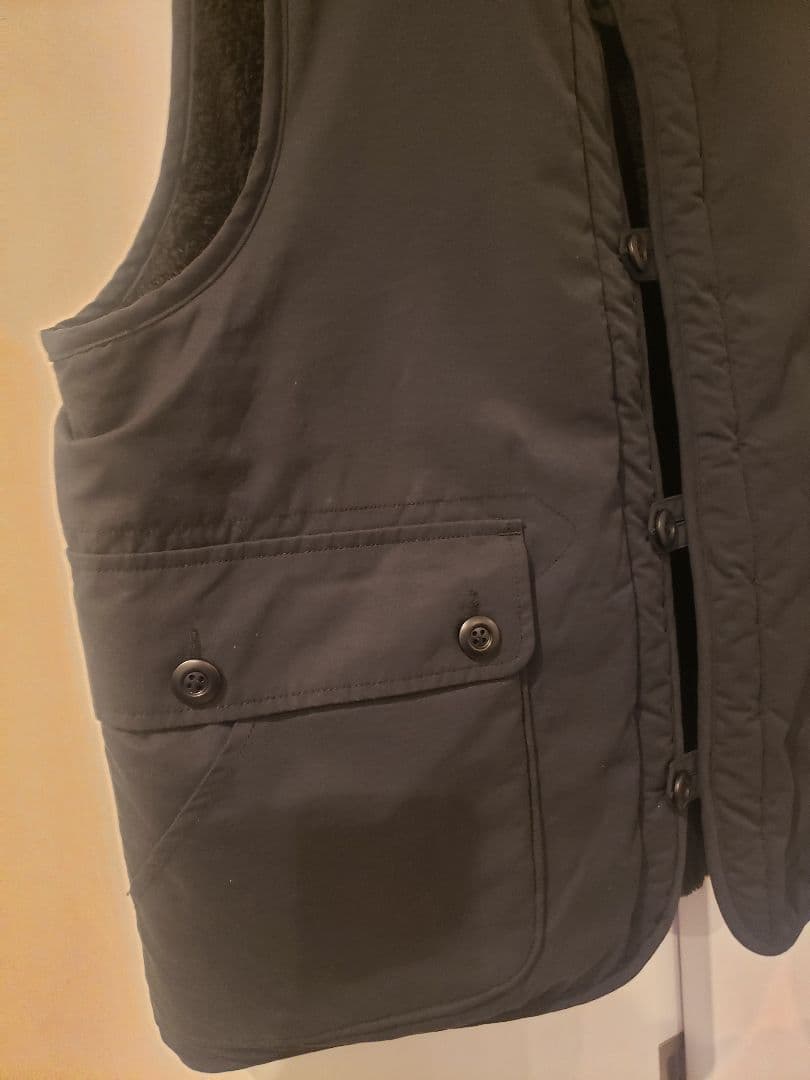 フリークスストア/リバーシブルボアベスト/size L