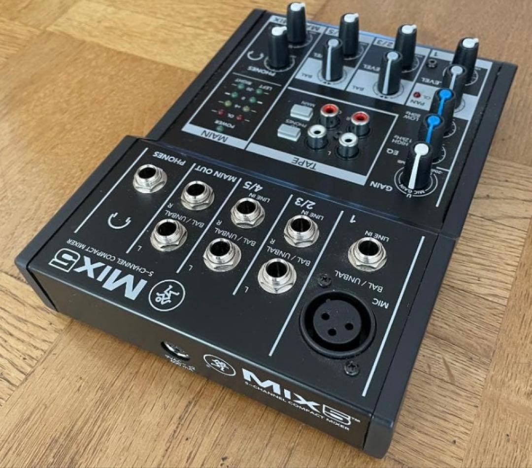 MACKIE MIX5 Analog Mixer5入力
