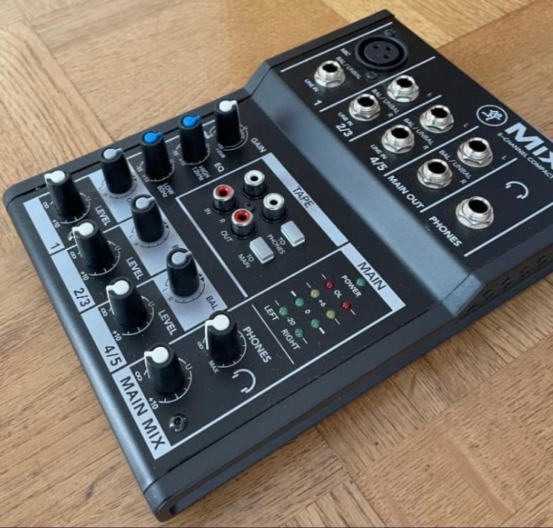 MACKIE MIX5 Analog Mixer5入力
