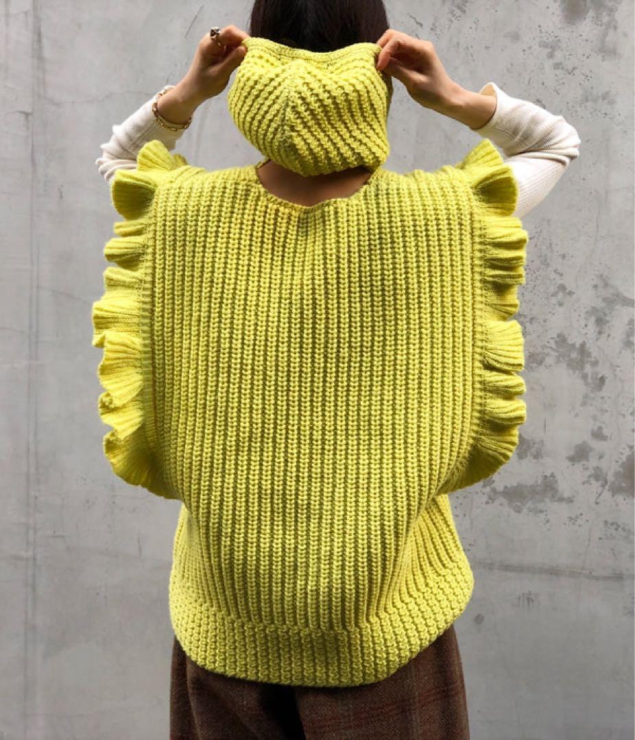 希少 ¥35200 フミカウチダ FUMIKA UCHIDA バラクラバ 帽子