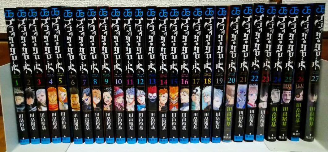 【全初版】ブラッククローバー　１〜３２巻　カルテットナイツ全６巻